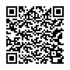 QR код за телефонен номер +13162000135