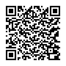 QR-Code für Telefonnummer +13162000160