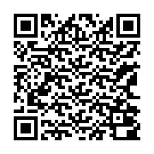 QR-code voor telefoonnummer +13162000161