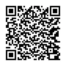 電話番号のQRコード +13162000235