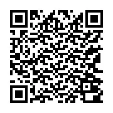 QR-koodi puhelinnumerolle +13162000374