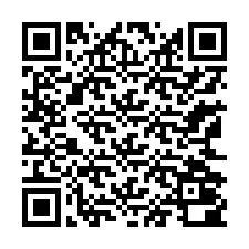 QR код за телефонен номер +13162000385