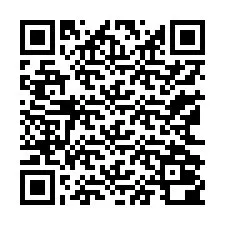 Código QR para número de teléfono +13162000399