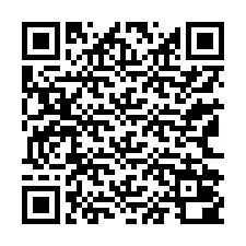 QR код за телефонен номер +13162000424