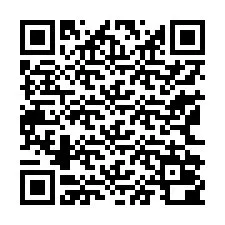 QR код за телефонен номер +13162000426