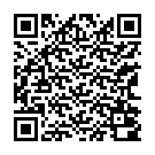 QR-код для номера телефона +13162000554