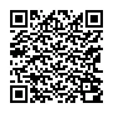 Código QR para número de teléfono +13162000656