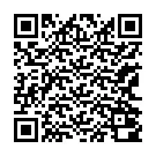 QR kód a telefonszámhoz +13162000675