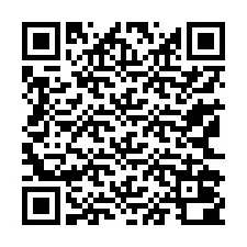 QR Code pour le numéro de téléphone +13162000833