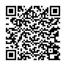 QR-код для номера телефона +13162000908