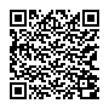 QR код за телефонен номер +13162000934