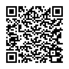 QR код за телефонен номер +13162000962