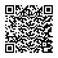 QR код за телефонен номер +13162000970