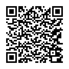 QR код за телефонен номер +13162000973