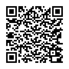 Codice QR per il numero di telefono +13162000986