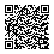 QR-koodi puhelinnumerolle +13162001014