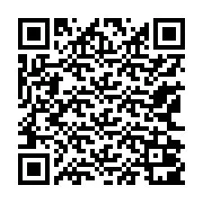 Codice QR per il numero di telefono +13162001037