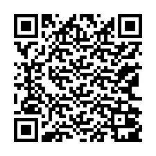 QR kód a telefonszámhoz +13162001039