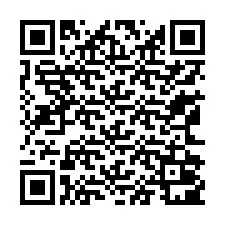 QR-koodi puhelinnumerolle +13162001043