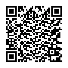 QR код за телефонен номер +13162001073