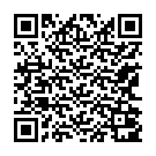 QR-Code für Telefonnummer +13162001077