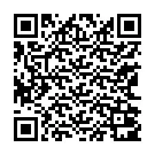 Código QR para número de teléfono +13162001096