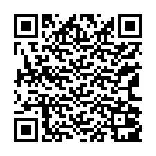 QR Code สำหรับหมายเลขโทรศัพท์ +13162001100