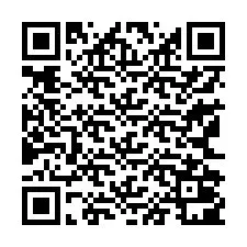 QR Code สำหรับหมายเลขโทรศัพท์ +13162001132