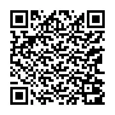 Código QR para número de teléfono +13162001158