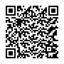 QR Code สำหรับหมายเลขโทรศัพท์ +13162001161