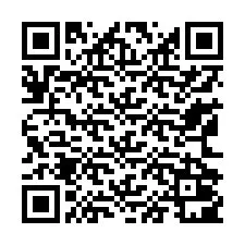 QR Code สำหรับหมายเลขโทรศัพท์ +13162001207