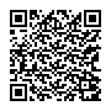 QR-koodi puhelinnumerolle +13162001214