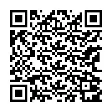 QR-koodi puhelinnumerolle +13162001215