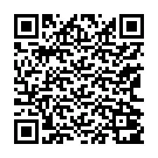 QR-код для номера телефона +13162001216