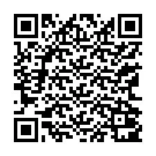 QR-код для номера телефона +13162001218