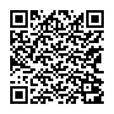 QR код за телефонен номер +13162001226