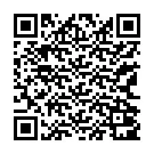 Kode QR untuk nomor Telepon +13162001230