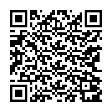 Codice QR per il numero di telefono +13162001236