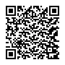 QR-code voor telefoonnummer +13162001275