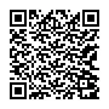 QR Code สำหรับหมายเลขโทรศัพท์ +13162001335