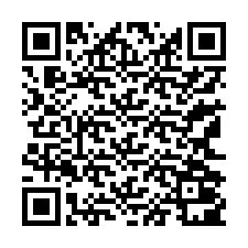 QR-koodi puhelinnumerolle +13162001370