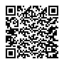 QR код за телефонен номер +13162001377