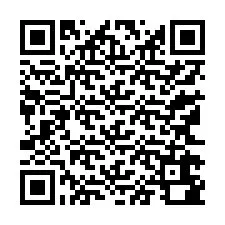 Código QR para número de teléfono +13162680878