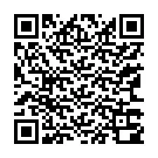 QR код за телефонен номер +13163300808