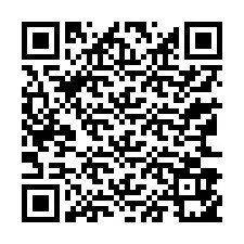 QR-koodi puhelinnumerolle +13163951388