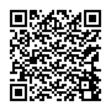 QR код за телефонен номер +13164440601