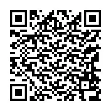 Código QR para número de telefone +13164536554