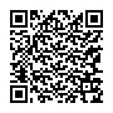 Código QR para número de telefone +13167124522