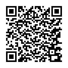 Codice QR per il numero di telefono +13167792576