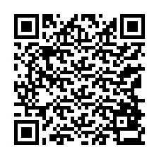 QR код за телефонен номер +13168833794